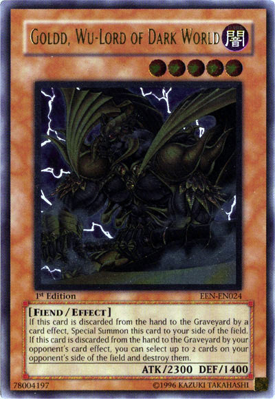 Goldd, Wu-Lord of Dark World [EEN-EN024] Ultimate Rare