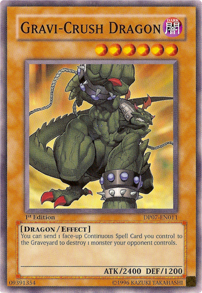 Gravi-Crush Dragon [DP07-EN011] Common