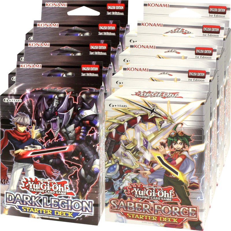 Saber Force and Dark Legion - Starter Deck Display (1st Edition)