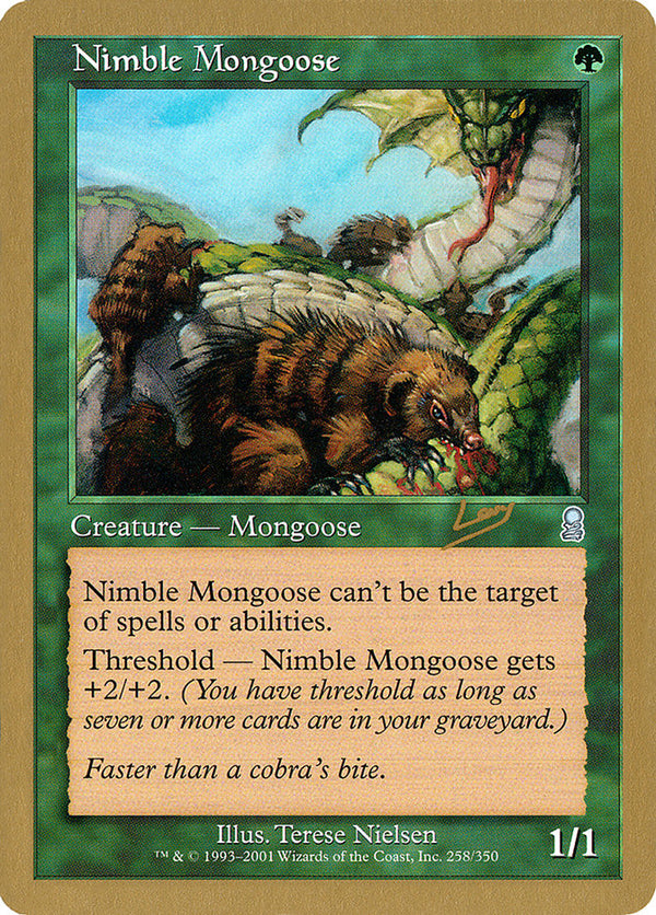 Nimble Mongoose (Raphael Levy) [World Championship Decks 2002]