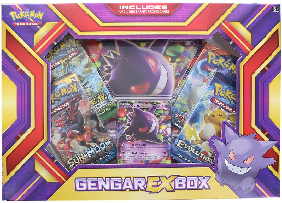 gengar pokemon card box Pokemon Gengar EX Box Evolutions Sealed