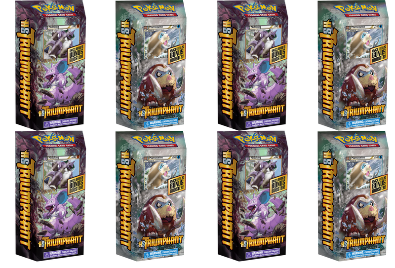 HeartGold & SoulSilver: Triumphant - Theme Deck Display