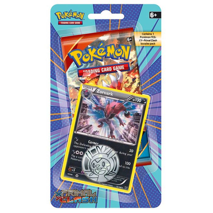 XY: Primal Clash - Checklane Blister (Zoroark)