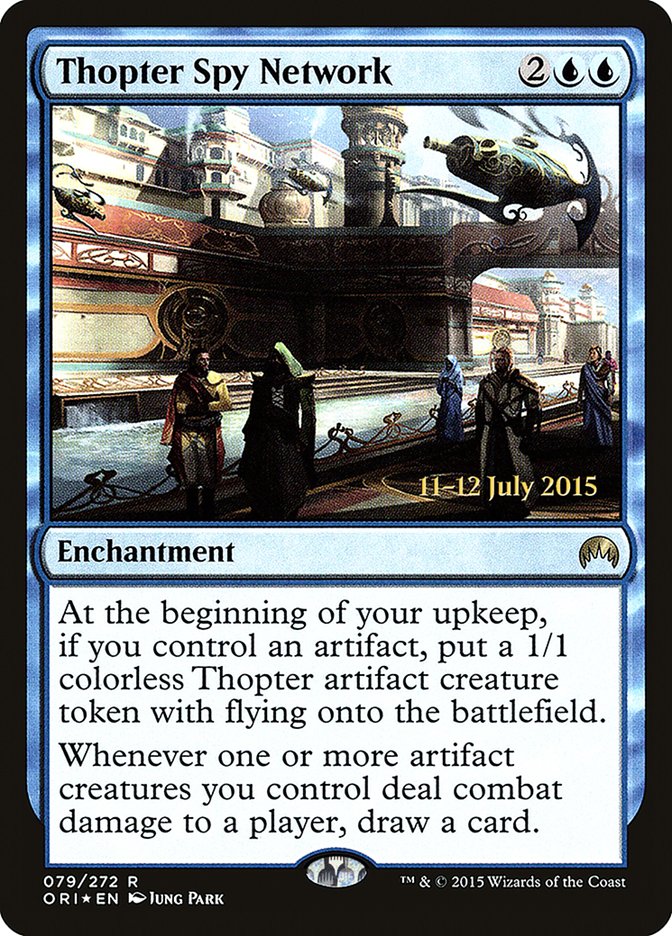 Thopter Spy Network [Magic Origins Prerelease Promos]