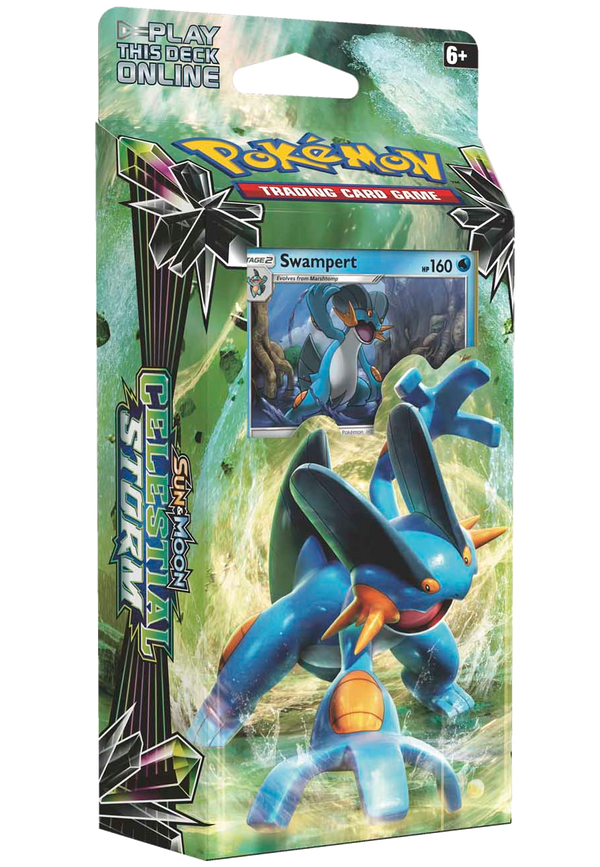 Sun & Moon: Celestial Storm - Theme Deck (Hydro Fury)