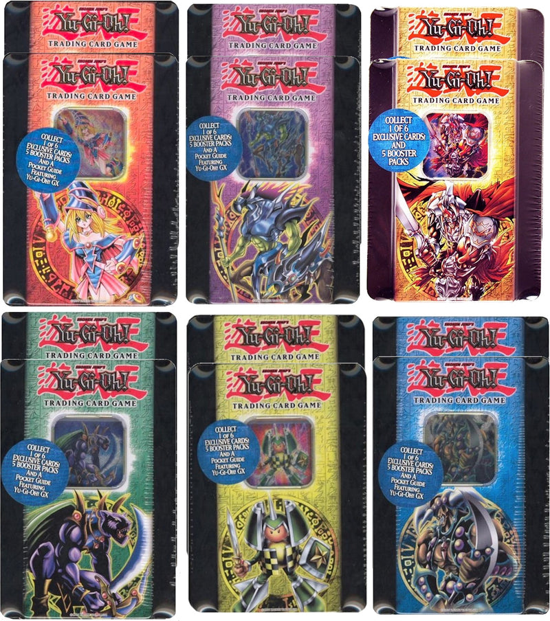 Collectible Tin Display (Dark Magician Girl/Exarion Universe/Gilford the Lightning/Panther Warrior/Rocket Warrior/Vorse Raider)