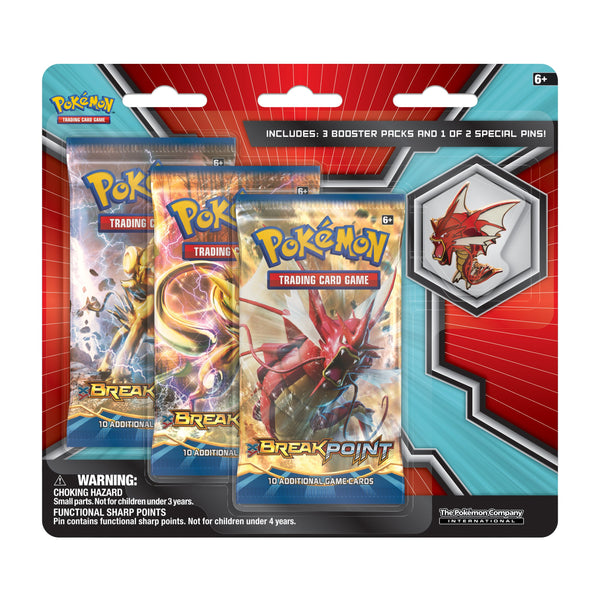 XY: BREAKpoint - Collector's Pin 3-Pack Blister (Shiny Mega Gyarados)