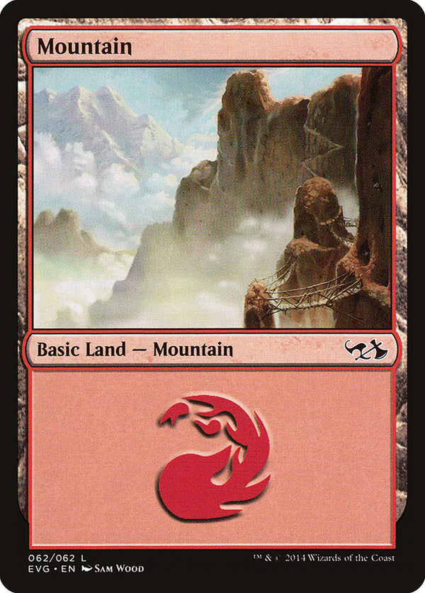 Mountain (62) (Elves vs. Goblins) [Duel Decks Anthology]