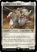 Gandalf, White Rider [The Lord of the Rings: Tales of Middle-Earth Prerelease Promos]