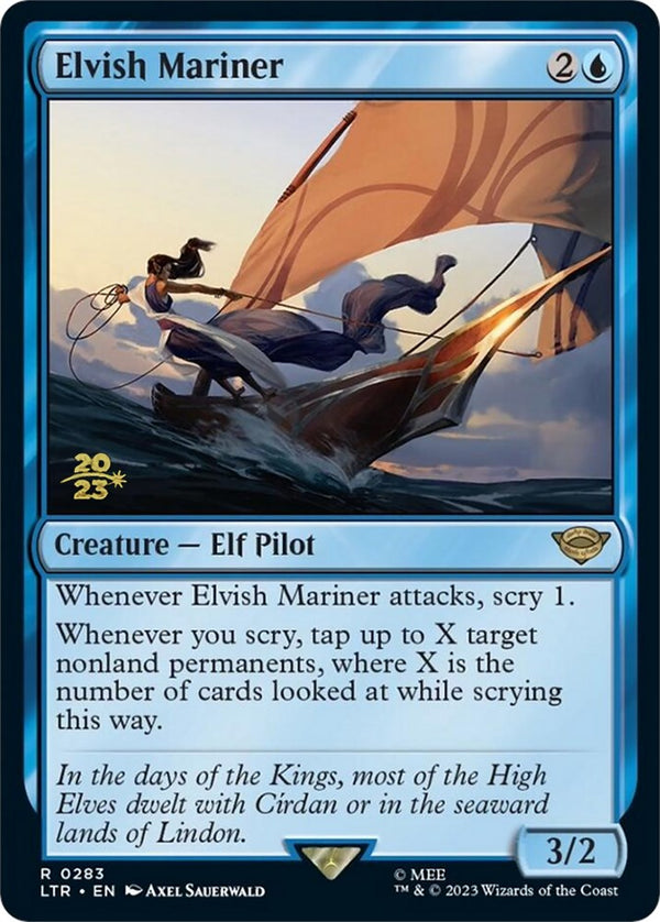 Elvish Mariner [The Lord of the Rings: Tales of Middle-Earth Prerelease Promos]