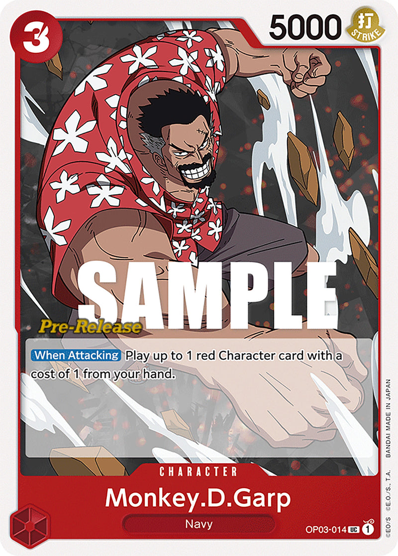 Monkey.D.Garp [Pillars of Strength Pre-Release Cards]