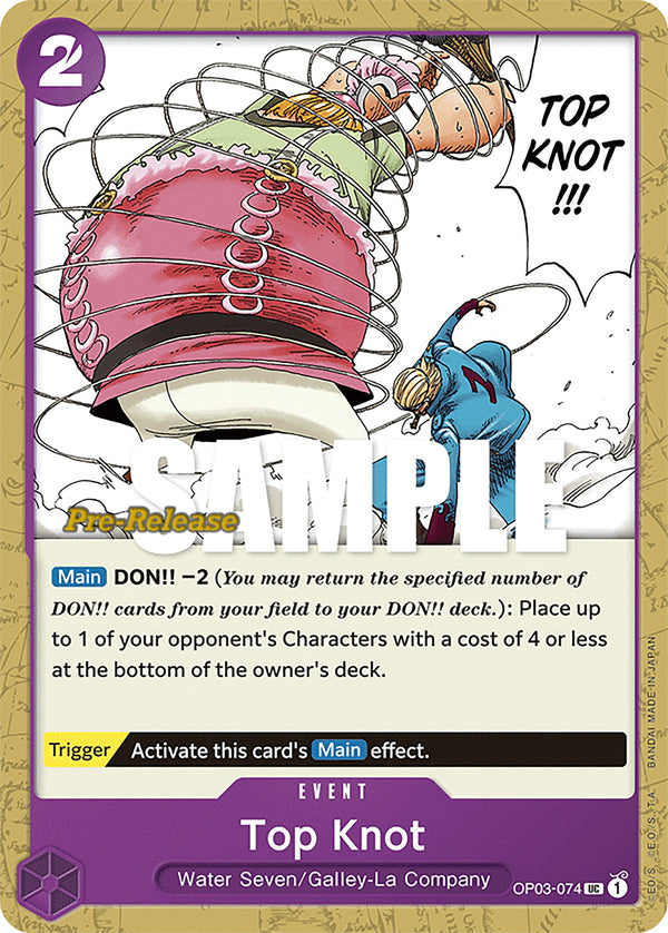 Top Knot [Pillars of Strength Pre-Release Cards]