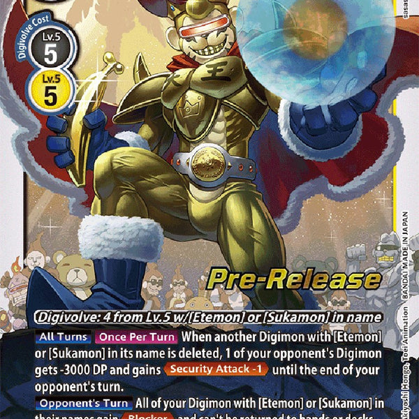 KingEtemon [BT13-076] [Versus Royal Knight Booster Pre-Release Cards]