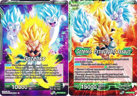 Gotenks // Gotenks, Extravagant Assault (BT11-061) [Vermilion Bloodline]