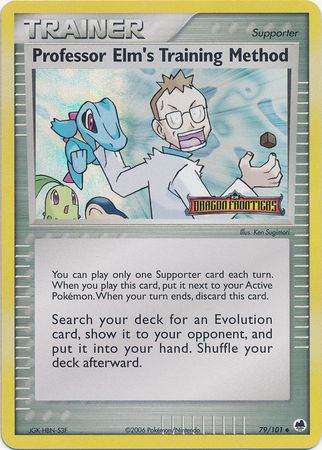 Professor Elm's Training Method (79/101) (Stamped) [EX: Dragon Frontiers]