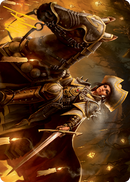 Seasoned Cathar Art Card (Gold-Stamped Signature) [Innistrad: Midnight Hunt Art Series]