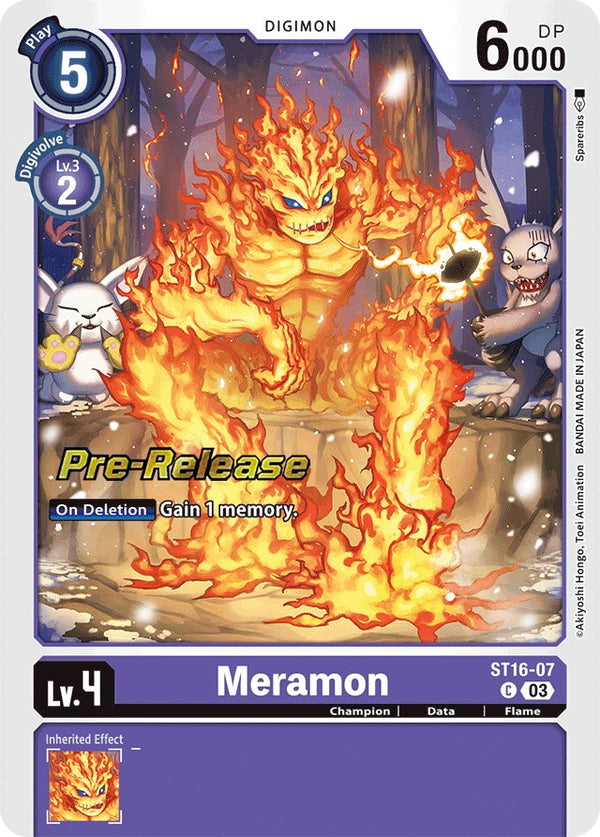 Meramon [ST16-07] [Starter Deck: Wolf of Friendship Pre-Release Cards]