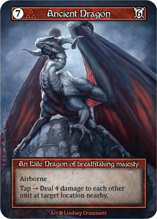 Ancient Dragon (Foil) [Alpha]
