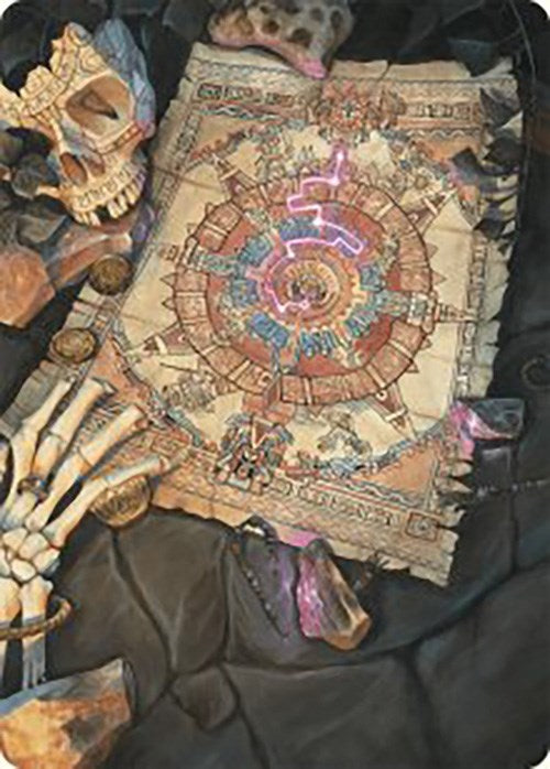 Map Token Art Card [The Lost Caverns of Ixalan Art Series]