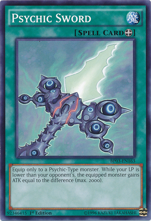 Psychic Sword [BP03-EN163] Common