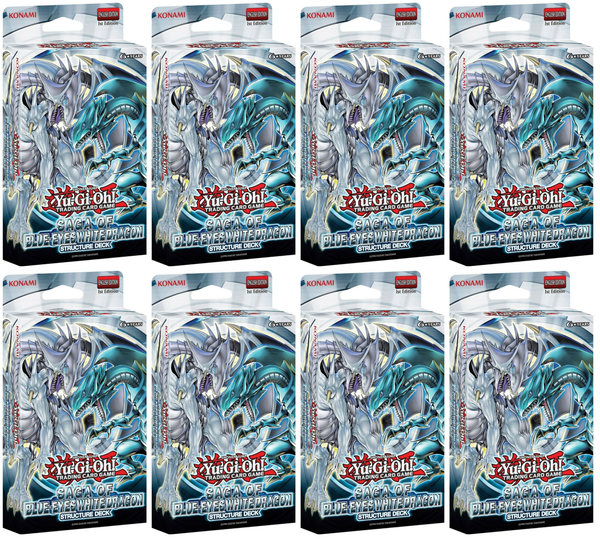 Saga of Blue-Eyes White Dragon - Structure Deck Display (1st Edition)