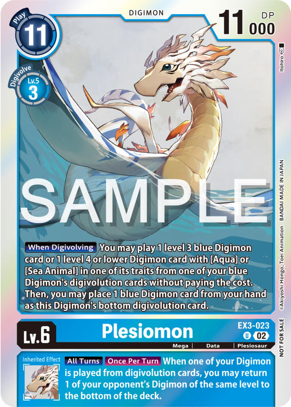 Plesiomon [EX3-023] (Event Pack 6) [Draconic Roar Promos]