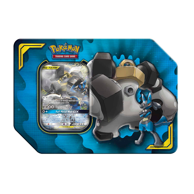 Sun & Moon: Unified Minds - Power Partnership Tin (Lucario & Melmetal GX)