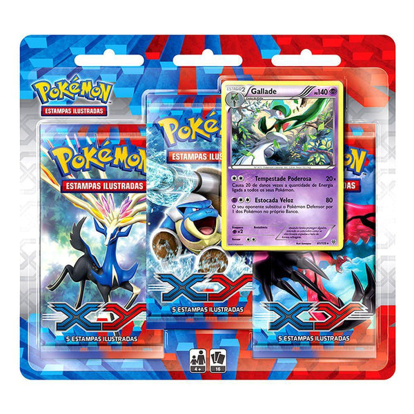 XY - 3 Pack Blister (Gallade)