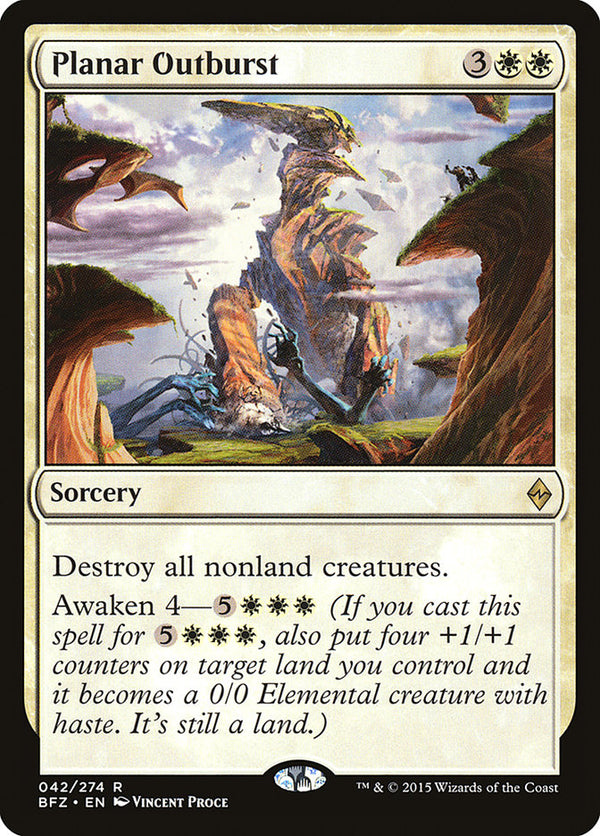 Planar Outburst [Battle for Zendikar]