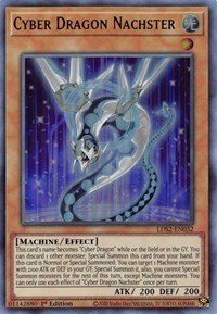 Cyber Dragon Nachster (Green) [LDS2-EN032] Ultra Rare