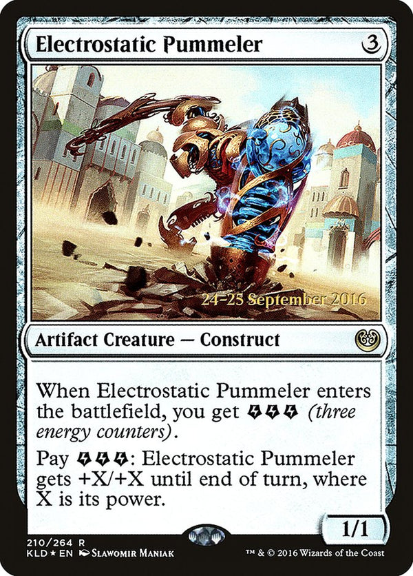 Electrostatic Pummeler [Kaladesh Prerelease Promos]