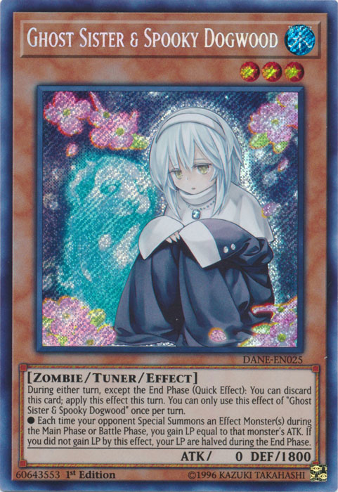 Ghost Sister & Spooky Dogwood [DANE-EN025] Secret Rare