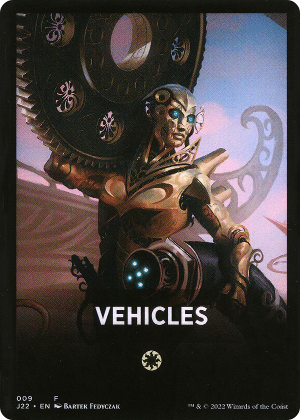 Vehicles Theme Card [Jumpstart 2022 Front Cards]