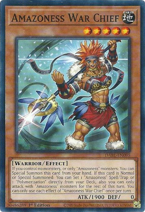 Amazoness War Chief [DABL-EN095] Common