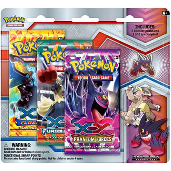 Mega Evolution - Collector's Pin 3-Pack Blister (Mega Gengar)