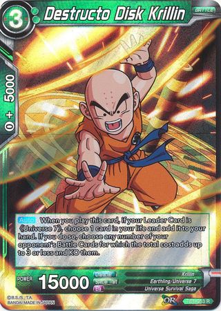 Destructo Disk Krillin (TB1-053) [The Tournament of Power]