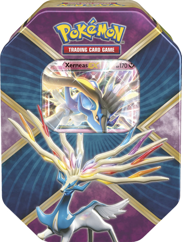 XY: Fates Collide - Shiny Kalos Tin (Shiny Xerneas-EX)