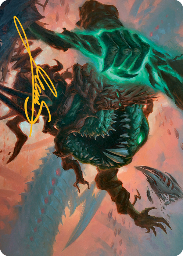 Yargle and Multani Art Card (Gold-Stamped Signature) [March of the Machine Art Series]