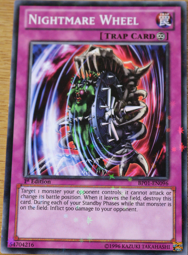 Nightmare Wheel [BP01-EN096] Starfoil Rare