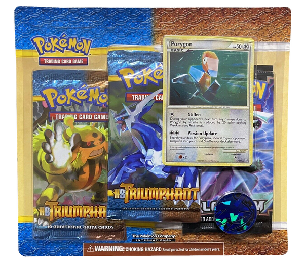 HeartGold & SoulSilver: Triumphant - 3-Pack Blister (Porygon)