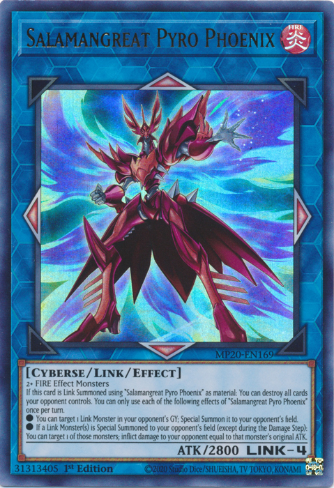 Salamangreat Pyro Phoenix [MP20-EN169] Ultra Rare