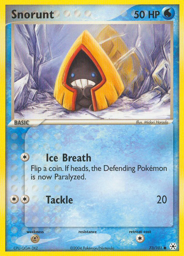 Snorunt (73/101) [EX: Hidden Legends]