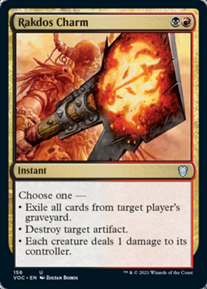 Rakdos Charm [Innistrad: Crimson Vow Commander]