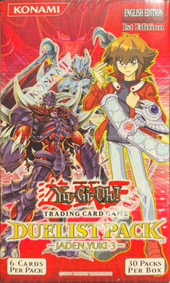 Duelist Pack: Jaden Yuki 3 - Booster Box (1st Edition)