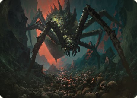 Shelob, Child of Ungoliant Art Card [The Lord of the Rings: Tales of Middle-earth Art Series]