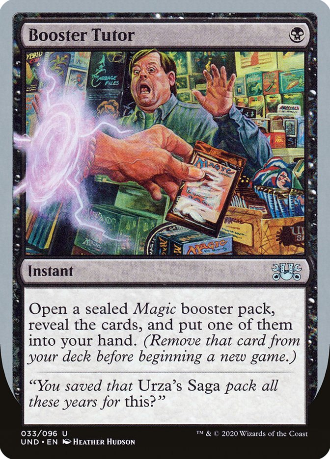 Booster Tutor [Unsanctioned]