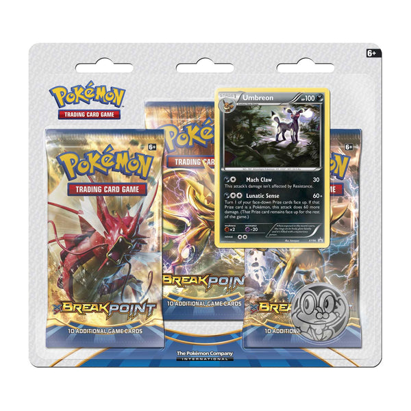 XY: BREAKpoint - 3-Pack Blister (Umbreon)