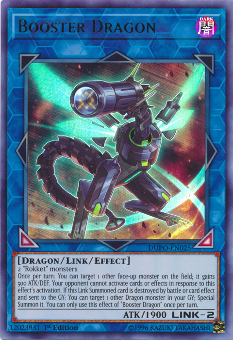 Booster Dragon [DUPO-EN025] Ultra Rare