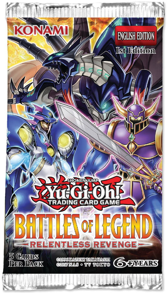 Battles of Legend: Relentless Revenge - Booster Pack (1st Edition)
