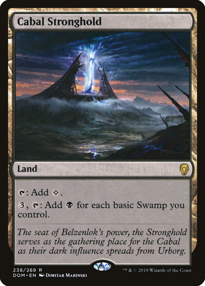 Cabal Stronghold [Dominaria]